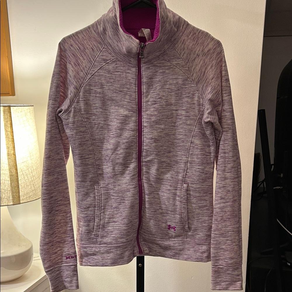 Under Armour Lavender Heather Full Zip Jacket